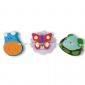 File Clips with Vivid Cartoon Designs and 5cm Length Made of Solid Wood, Plywood and Metal Spring small picture