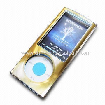 Kasus aluminium Crystal untuk Apple iPod generasi 5 Nano