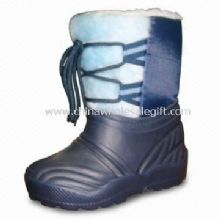 Men Winter and Rain Boots with Slip-resistant and Non-marking Soles images