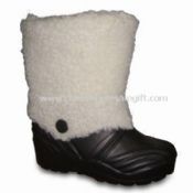 Homens inverno botas com solas não-marcação feita de EVA images