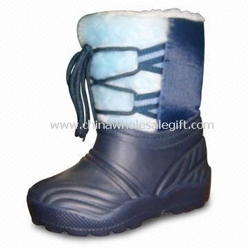 Men Winter and Rain Boots with Slip-resistant and Non-marking Soles