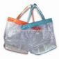 Beach Tote Bag Made of 420D Polyester with PVC Backing small picture