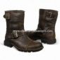 Men Winter Dress Boots Made of PU and Leather small picture