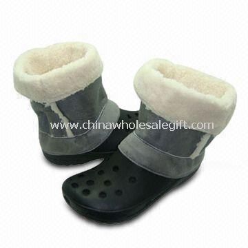 Winter Boots with Orthotic Foot Bed and Removable Fur