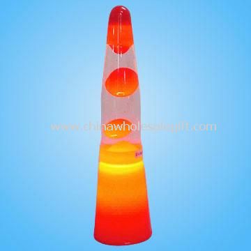 13 inch Small Plastic Lava Lamp with Color Base