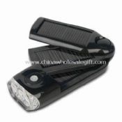 Solar Charger with Foldable Design and 3 Luminous LED Lights images