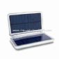Solar Mobile Phone Charger in Foldable Design with Flashlight and USB Port small picture