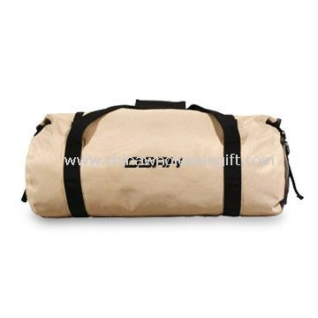 600D/PVC Travel Bag with Waterproof and Rolling Down Closure