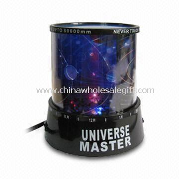 Sichdrehen Universe Master-Projektorlampe-Nachtlicht geeignet für Kind mehr als 10 Jahre alt