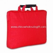 Laptop Bag in Red Color 100% Waterproof Made of 600D Polyester Material images