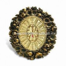 60 x 42cm Wanduhr, hergestellt aus Polyresin images