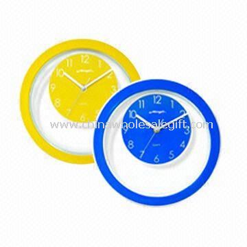 Quartz Wall Clock Available in Various Colors