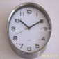8 inch diameter stainless steel wall clock small picture