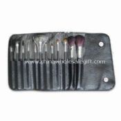 Professional Cosmetic Brush Set with Case and Adjustable Strap images