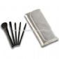 5-piece kosmetik/Makeup Brush Set dengan gagang kayu dan aluminium Ferrule small picture