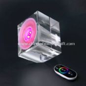 Kristal warna berubah LED Mood Light 16,7 juta warna dengan remote control images