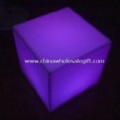 Solar Power Mood Light Cube Stool images
