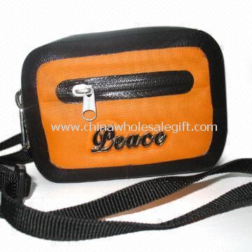 Tas kamera dengan Zipper tahan air yang terbuat dari bahan TPU