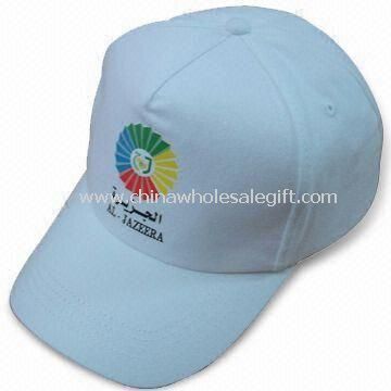 Topi dengan pra-melengkung Bill kuningan gesper dan penutupan Grommet