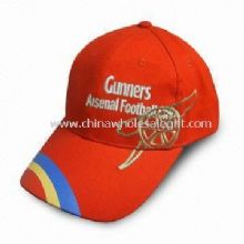 Football Cap with Adjustable Metal Buckle at Back and Customized Designs Accepted images