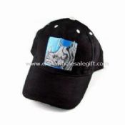 Mens topi dengan kuningan gesper dan Velcro kembali penutupan images