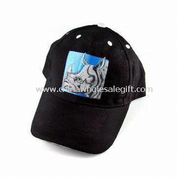 Mens Cap with brass Buckle and Velcro Back Closure