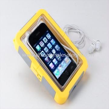 Plastic Case with Ear Phone Suitable for iPhone and BlackBerry