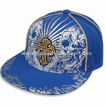 Sports Cap 3D Embroidery with Crystal Decoration
