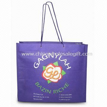 Nonwoven Shopping Bag, Made of Biodegradable Material