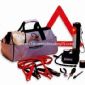 Trusa de scule auto include sac fibra, cablu Booster, lanterna, mănuşi de bumbac, securitate ciocan şi cheie small picture