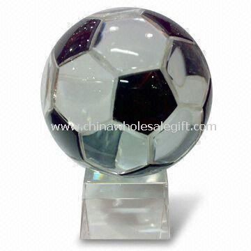Soccer de cristal modèle diverses tailles sont disponible