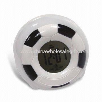 Eco-friendly Football Water Power Clock Made of ABS
