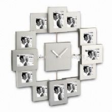 Alu-Bilderrahmen mit Uhr images