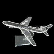 Modèle d&#39;avion de cristal images