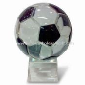Crystal ποδόσφαιρο μοντέλο διάφορα μεγέθη είναι διαθέσιμα images