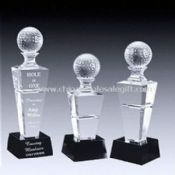 Golf troféus de cristal K9 images