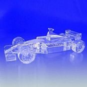 K9 Crystal Racing Car Model Suitable for Office Decoration images