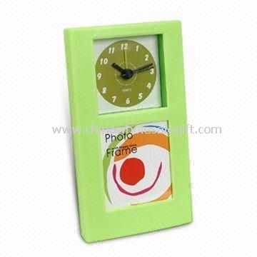 Plastic Photo Frame Alarm Clock