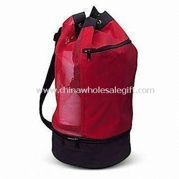 Promosyon ipli sırt çantası kamp için uygun ve spor kullanım