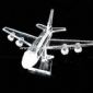 Crystal repülőgép alkalmas lakberendezési és céges ajándékok small picture