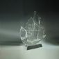 Хрустальное стекло лодка и корабль модель small picture