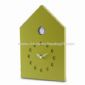 MDF Analog Wall Clock Powered by 1 x AA Battery small picture