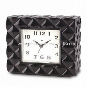 Table Alarm Clock with Die-cast Bezel Case