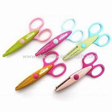 Craft Scissors Made of ABS and Stainless Steel with Various Teeth