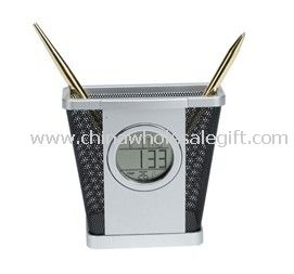 Mesh Pen holder with calendar