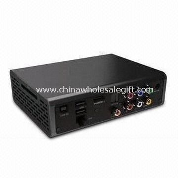 Network Full HD Media Player Supports 2.5-inch Internal Hard Disk/Online Streaming/BT Download