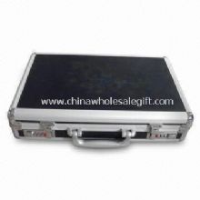 Alu-Attaché-Koffer mit schwarzen Streifen ABS-Oberfläche images