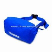 Waist Bag with an Accessories Pocket on Front Available in Screen and Transfer Logo Printings images