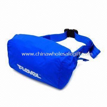 Waist Bag with an Accessories Pocket on Front Available in Screen and Transfer Logo Printings