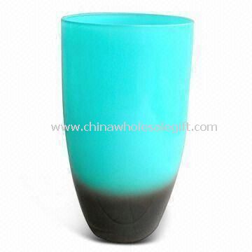 Decorative Glass Vase Available in Different Colors